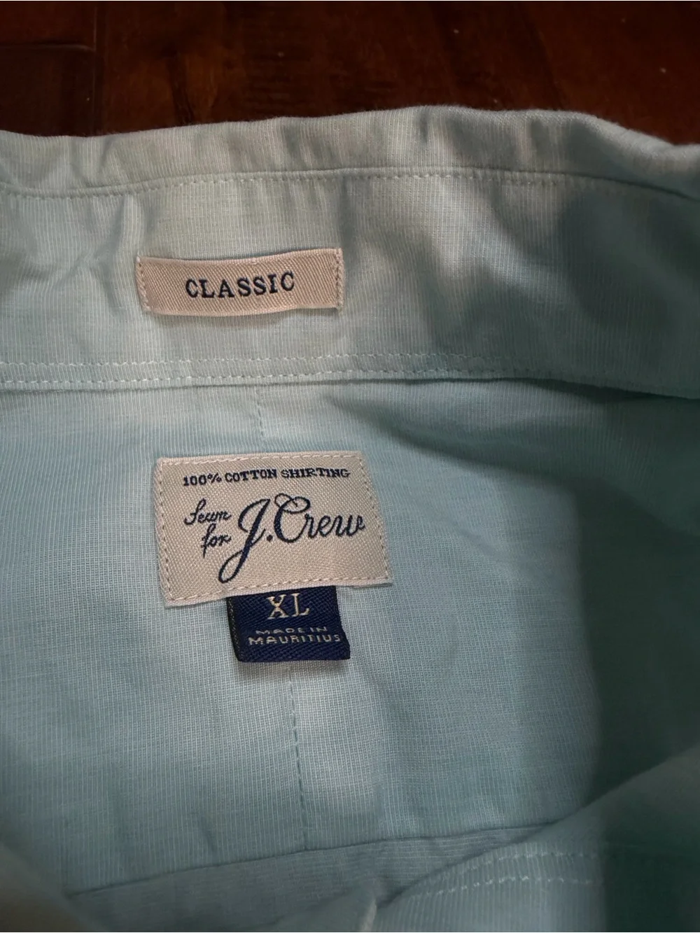 J. Crew Light Blue Button-Down Shirt